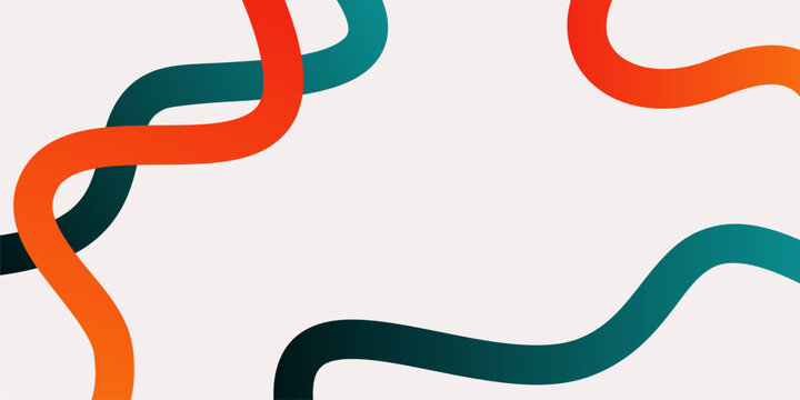 Abstract minimal background with wavy lines copy space vector illustration perfect for presentation banner social media poster website