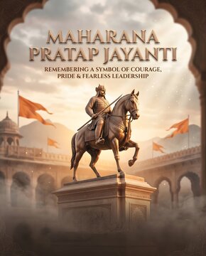 Maharana pratap jayanti a symbol of courage and fearless leadership on horseback