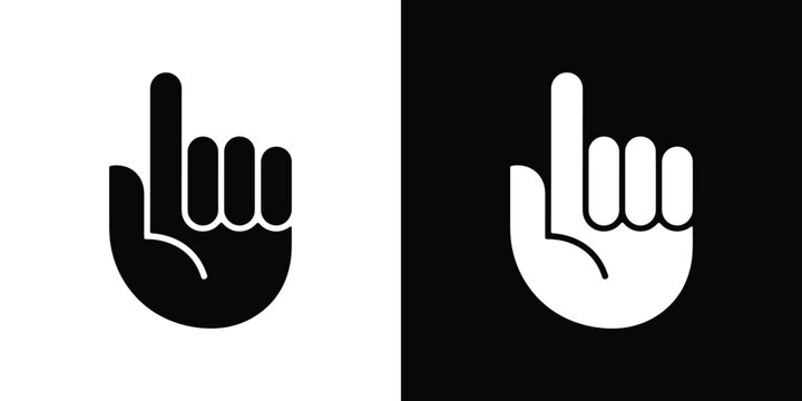 Black and white of two hands with thumbs up against a dark background, minimalist