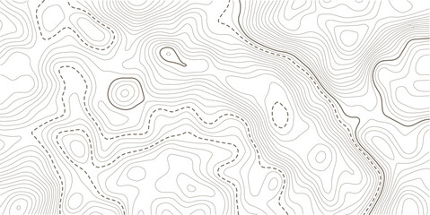 Topographic map contour background. Topo with elevation. Contour vector. Topo contour map background concept. Vector illustration.Vector illustration.  © AFROZAOPORNA