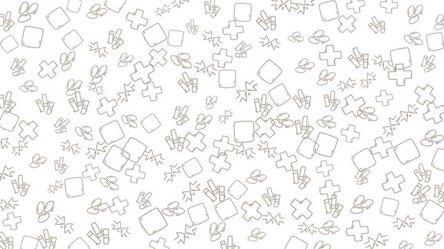Shapes like tetris background, suitable for graphic design, game development, and digital art projects. Abstract geometric pattern concept.