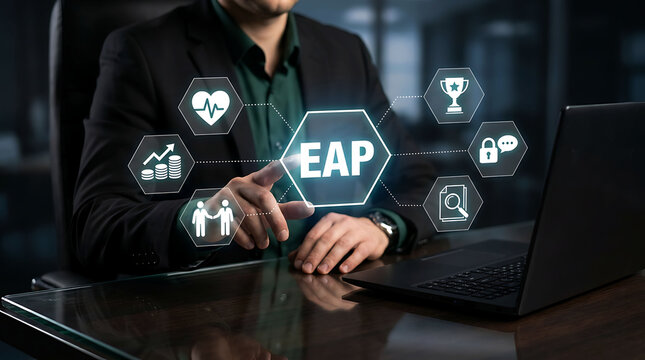 Modern EAP Employee Support Platform for Business Wellness and Corporate Services