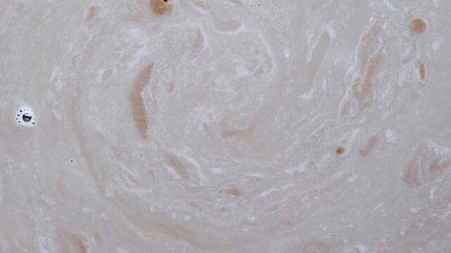abstract coffee and milk foam swirl texture background
