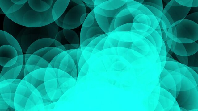 Particle systems background bubble, bubbles for a bright digital art wallpaper design Abstract illustration of shining spheres, black screen