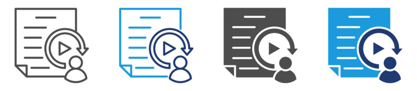 recap multi purpose icon set