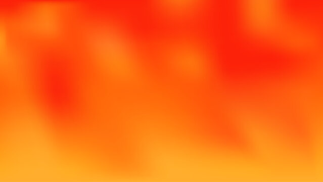Realistic fire flames background. Burning fire texture with detailed flame and smoke. Vector illustration for heat, danger and energy design.