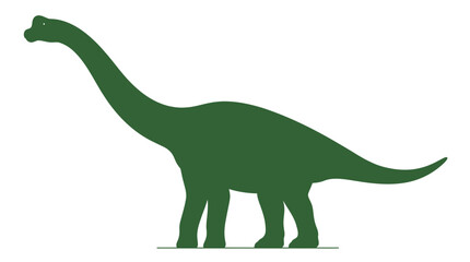 Green Dinosaur Silhouette © turok123