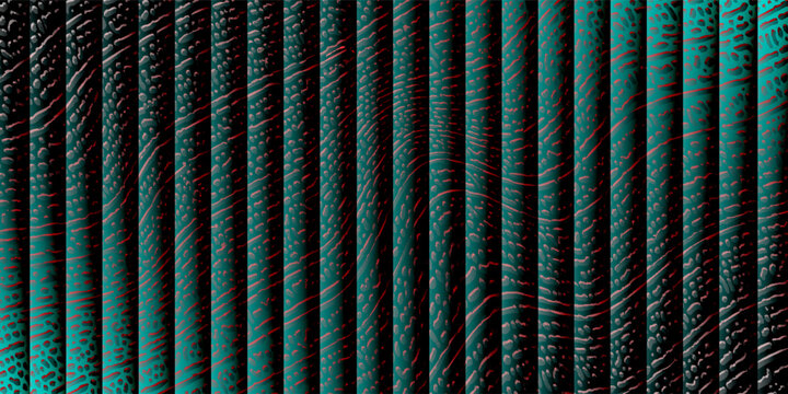 Monochrome reaction diffusion Organic spiral circle shapes abstract turing pattern background