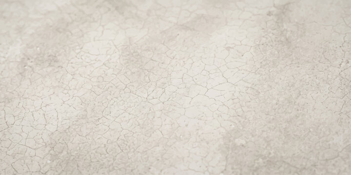 Cracked concrete texture with fine lines creating a rustic and weathered surface, exhibiting a subtle grey tone and a granular, rough finish, for ui, web, art, design, background, etc.