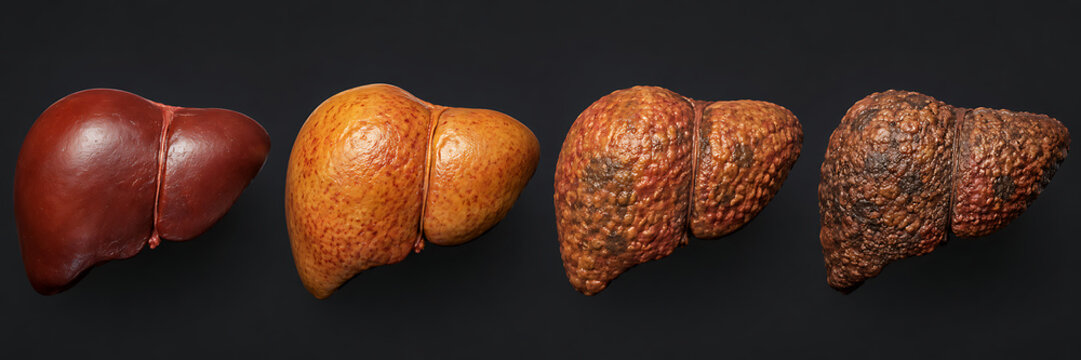 Fatty Liver Progression Timeline Visual