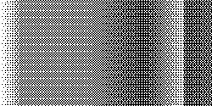 Retro Pixel Gradient Texture with Bitmap Dither Effect and Classic Arcade Style Digital Background Illustration.