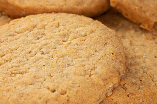 Close-up view cookies show details.