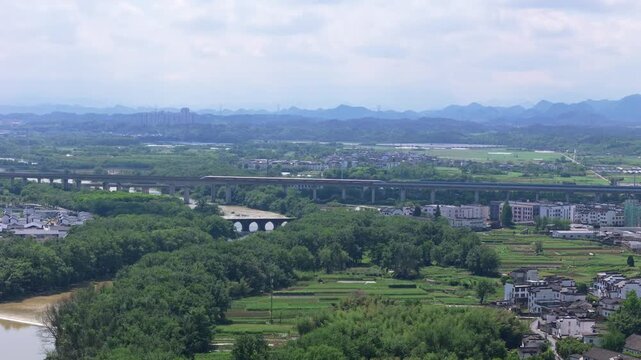 River bridges and the prospect of Hangzhou Huangshan high-speed railway