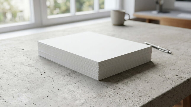 White rectangular object on table.