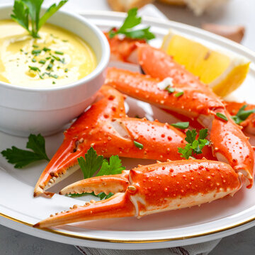 Fresh Steamed King Crab Claws