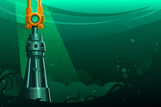 Emergency Blowout Preventer Scene With A Bop Stack