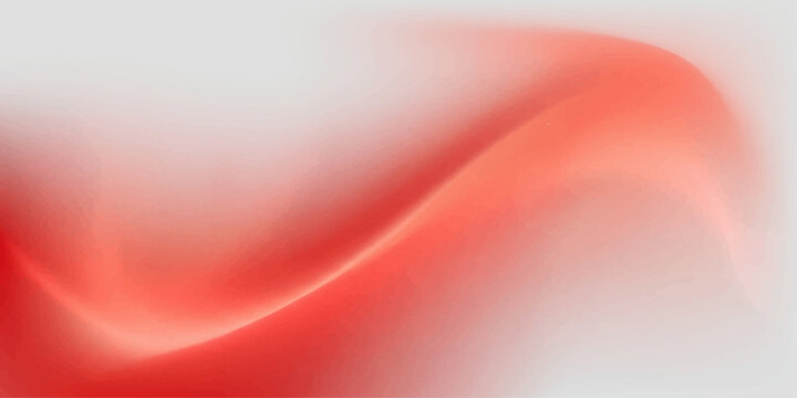Abstract Red Curved Gradient Background