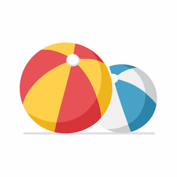 Two Beach Balls