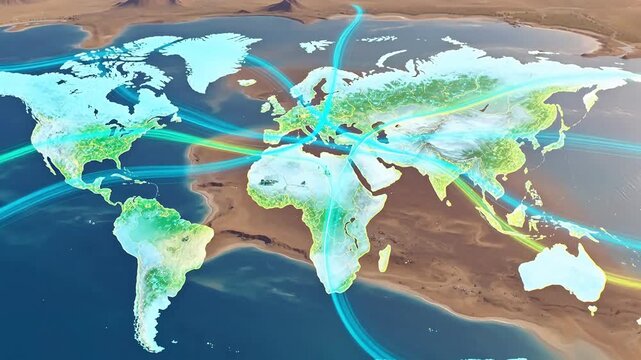 Data Patterns Unveil Migration Solutions: Animated Climate Resilience Proposal