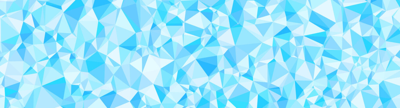 ポリゴンデザイン幾何学背景 抽象的な幾何学模様  Abstract delaunay voronoi trianglify polygon mosaic gradient background illustration