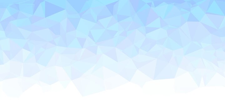 ポリゴンデザイン幾何学背景 抽象的な幾何学模様  Abstract delaunay voronoi trianglify polygon mosaic gradient background illustration