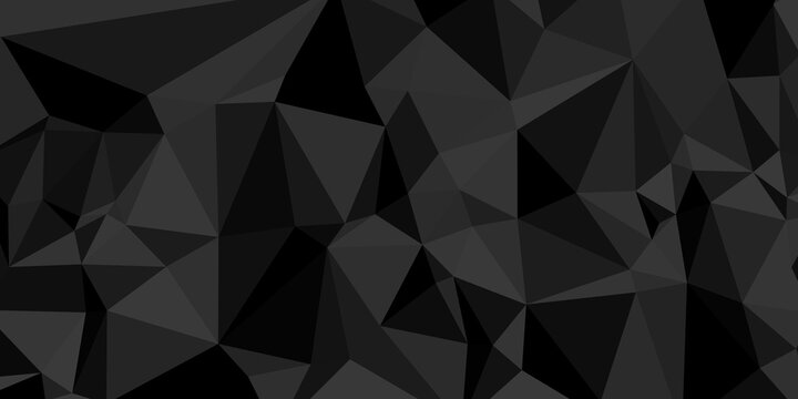 ポリゴンデザイン幾何学背景 抽象的な幾何学模様  Abstract delaunay voronoi trianglify polygon mosaic gradient background illustration