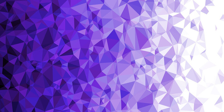 ポリゴンデザイン幾何学背景 抽象的な幾何学模様  Abstract delaunay voronoi trianglify polygon mosaic gradient background illustration