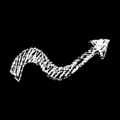 Wave Crayon Hand Drawn Arrow © Anna Babii