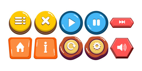 Game Button Icon © kurawa