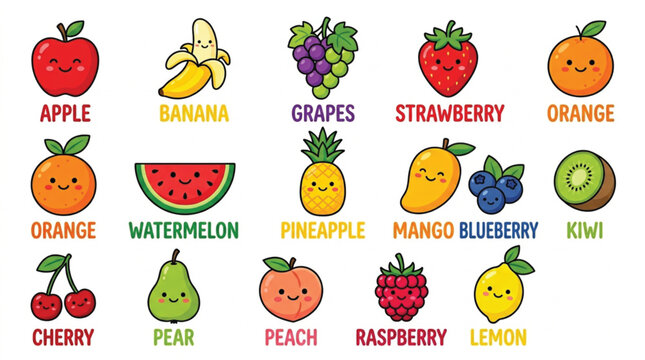 fruits name