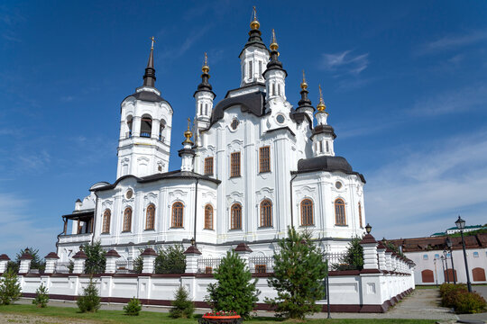 The ancient Church of Zachariah and Elizabeth (Voskresenskaya). Tobolsk, Tyumen region. Russia