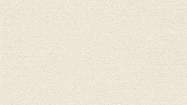 Off white paper texture background with empty space for text. Simple light cream color surface. Blank cardboard sheet 