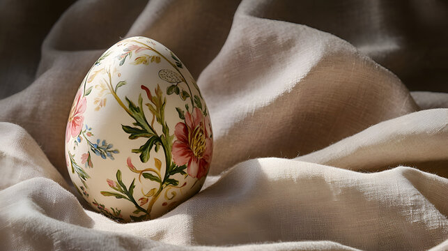 easter eggs on wooden background