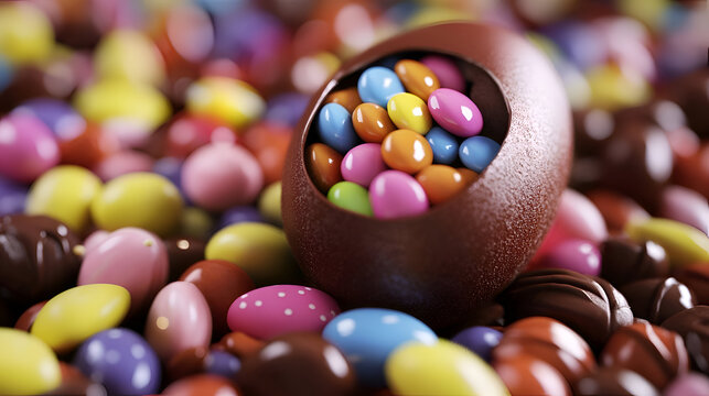 chocolate easter eggs