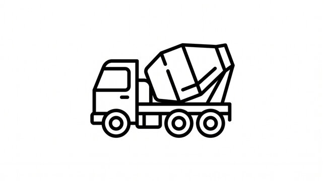 dump truck vector illustration