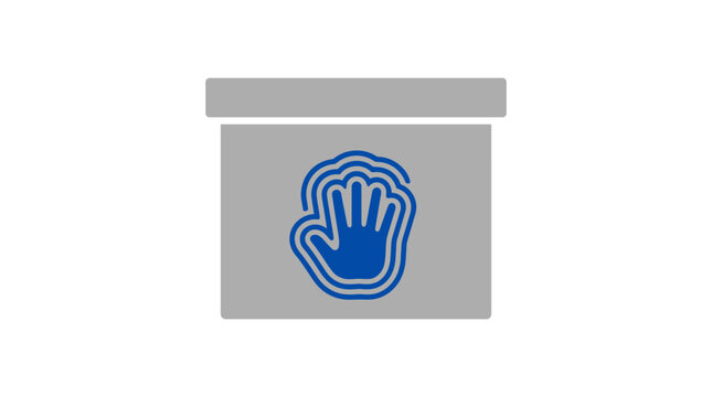 Biometric Authentication Symbol