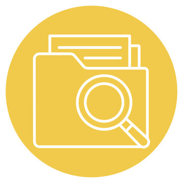 Case Evidence Vector Icon