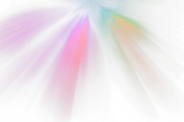 Abstract Pastel Light Streaks radiating from center against a bright backdrop with soft color...