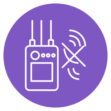 Signal Jammer Vector Icon