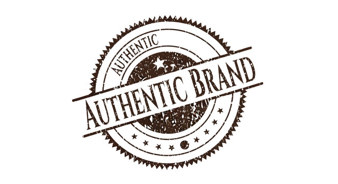 Authenticity Concept with Bold Typography and Scattered Ink Splatter Effects