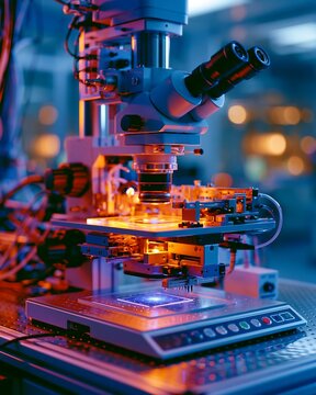 Advanced laboratory microscope for perforated patch clamp recording