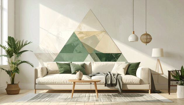 design d'int&eacute;rieur de salon moderne