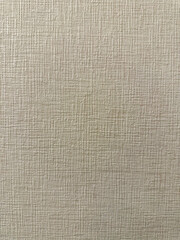 Fototapeta premium Neutral beige linen texture with fine woven pattern, elegant minimalist fabric background.