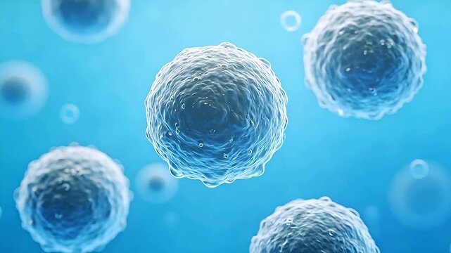 Microscopic view of cells