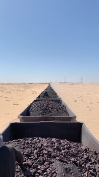 Riding the Mauritania Iron Ore Train Across the Sahara Desert