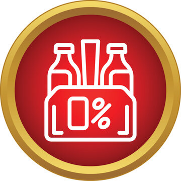 Non alcoholic beverage carrier offering zero percent alcohol