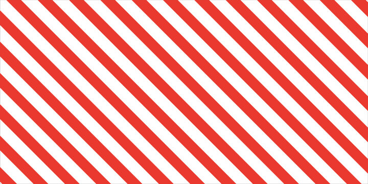 Slanting lines and halftone dots in red colors, Seamless background christmas or winter theme background, Red stripes pattern on white background.