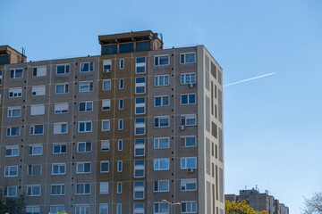 Eastern European Panel Apartment Building © Daniel