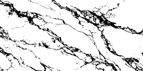 Fototapeta premium Luxury Black and White Marble Texture Background with Premium Natural Stone Pattern Design.