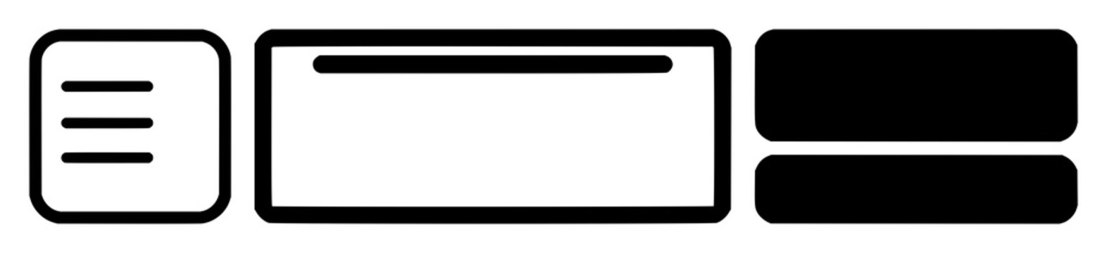 coding tag brackets icon set with solid black image on white background featuring coding tag brackets, programming symbols and tech icons with simple line art and monochrome